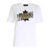 Dsquared2 Crewneck Short Sleeve T-Shirt with Logo Print White 153567236 [P]