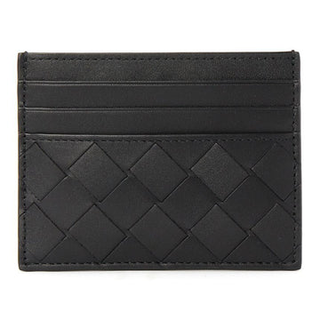 Bottega Veneta Nero Intrecciato Card Holder 60397443 [P]