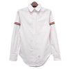 THOM BROWNE 26SS アームバンド オックスフォード ストライプ シャツ ライトピンク (FLL019E 00098 680) 153570484 [P]