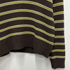 stussy Stripe Crew Knit Forest 153570520 [P]
