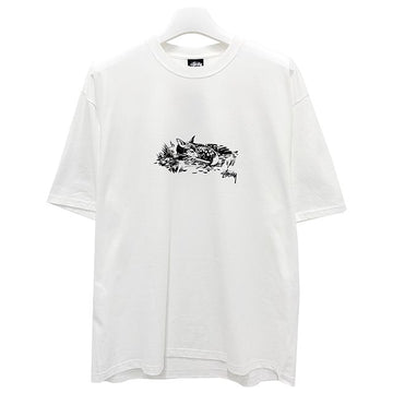 STUSSY FAWN ファン Tシャツ ホワイト (1905143 1201) 153570551