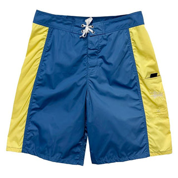 STUSSY パネルド ボード スイム ショーツ ブルー (113166 0801) 153570602