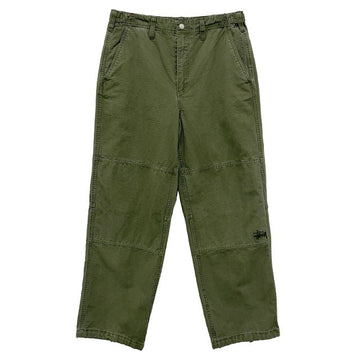 STUSSY FIELD リップストップパンツ オリーブグリーン (116708 2726) 153570608
