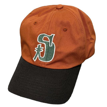 stussy Vintage S Low Pro Baseball Cap Orange (1311047 0602) 153570623