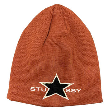 STUSSY CHENILLE SKULL スター パッチ スカルキャップ ビーニー ハット (1321237 0627) 153571644