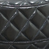 CHANEL A31506 Navy Patent Leather Classic 3-Fold Wallet 153572550 [P]