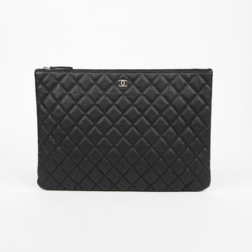 CHANEL Caviar Classic Large Clutch A82552 152927446