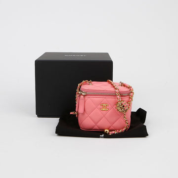 CHANEL Golden Ball Vanity Mini Shoulder Crossbody Bag AP1447 153157521