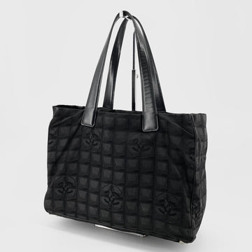 CHANEL New Travel Line Fabric Tote Bag 153576165