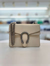 Gucci Ivory Leather Dionysus Crystal Mini Shoulder Bag 421970 153577907 [P]