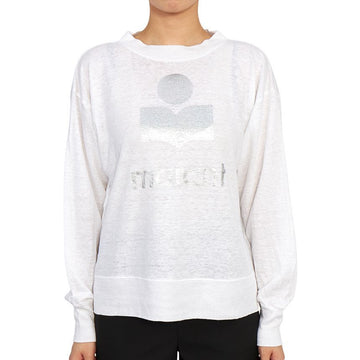 Isabel Marant Women’s Linen Long Sleeve T-Shirt TS0005FA A1N10E 20WH 153578057