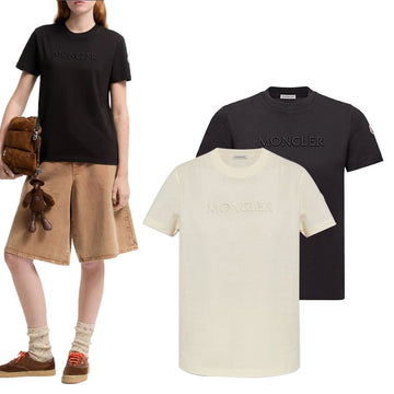 MONCLER Logo Baumwoll T-Shirt Kurzarm 8C00021 89AUO 153578969 [P]