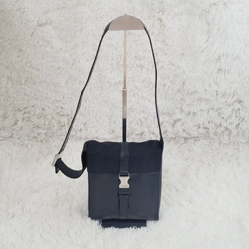 PRADA レザー バックル クロスボディ ショルダーバッグ ミニ 153580512