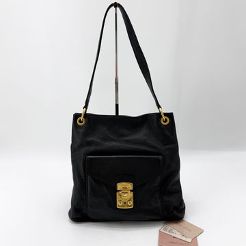 MIU MIU ビテロフィニックス ゴールドショルダーバッグ 5BC001 153581867