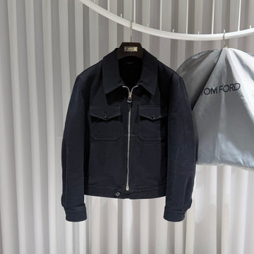 TOM FORD コットンツイルトラッカーブルゾン 50 153583955