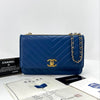 CHANEL Chevron Trend CC Lammleder WOC Ketten Crossbody Tasche 121481872 [P]