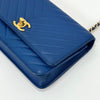 CHANEL Chevron Trend CC Lammleder WOC Ketten Crossbody Tasche 121481872 [P]