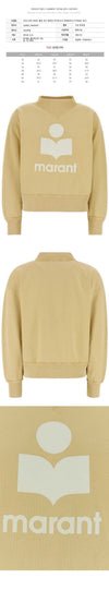 ISABEL MARANT ベルベットロゴスウェットシャツ ライトオーク 26SS 153588788 [P]