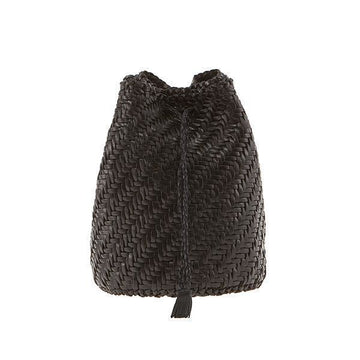 DRAGON DIFFUSION フォームポン ダブル ジャンプ ショルダーバッグ 8838 ブラック 146392226