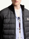 MONCLER ロゴパディングジップアップカーディガン 153611767 [P]
