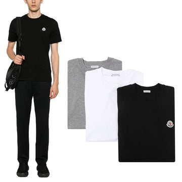 MONCLER 3-PACK ロゴ Tシャツ 8C00032 829H8 153613447