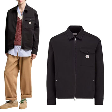 MONCLER コットンギャバジンシャツ 2F00023 57448 153613996