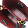 PRADA Schwarze Saffiano Double Paniere Medium Bucket Schultertasche 1BA212 153617333 [P]