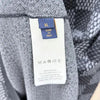 LOUIS VUITTON [S+ランク/XL] ダミエ ウール クルーネック ニット ブラック 153628328 [P]