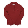 MAISON KITSUNE ベイビー・フォックス・パッチ・リブ・ポロ・ニット・ウィメンズ NW00201KJ0134 P691 144569779 [P]
