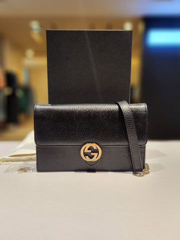 Gucci Interlocking Mini Chain WOC Crossbody Bag 615523 153673725