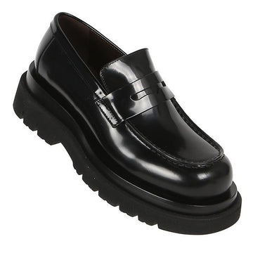 BOTTEGA VENETA 763866 V28R0 1000 チャンキー スリッポン ローファー 153687068