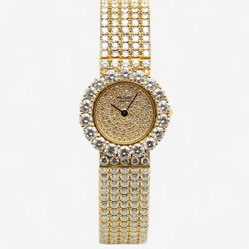 Chopard Original Diamond Archive Classic Montre Dames Round Vintage Diamant 24mm Women's Gold Watch 105729 153689700