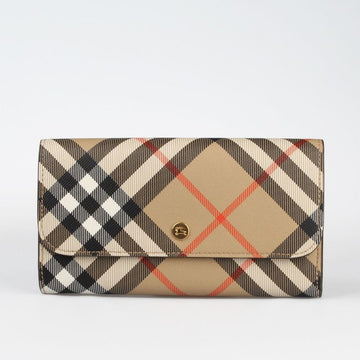 BURBERRY チェック長財布 153689803