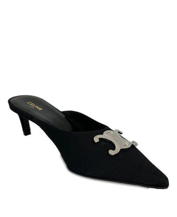 Celine ALMA TRIOMPHE Mule in Grosgrain Fabric 364432285C 151055182