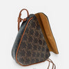 Celine Triomphe Canvas Tan Triangle Crossbody Bag 195902VZK 153693619 [P]