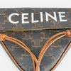 Celine Triomphe Canvas Tan Triangle Crossbody Bag 195902VZK 153693619 [P]