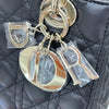 DIOR レディバッグ スモール ブラック ゴールド M0538 153693840 [P]