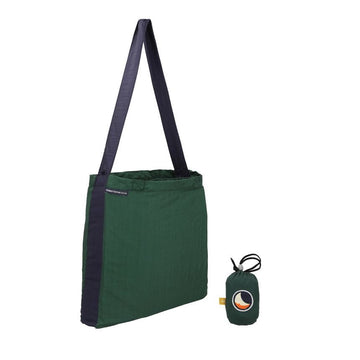 TICKET TO THE MOON エコバッグ ミディアム 15L ダークグリーン ネイビー 150240558