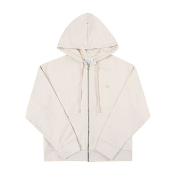 MAISON KITSUNE Hoodie Baby Fox Patch Frauen Zip Hoodie NW00702KM0325 P705 122976696