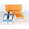 LOUIS VUITTON モノグラム タイムアウト スニーカー ブルー 36 153695065 [P]