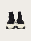 BALENCIAGA Schwarz Weiß Oreo Speedrunner Sneakers 153696512 [P]
