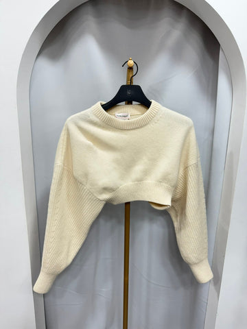 ALEXANDER MCQUEEN デパート版クロップニットM 153696979