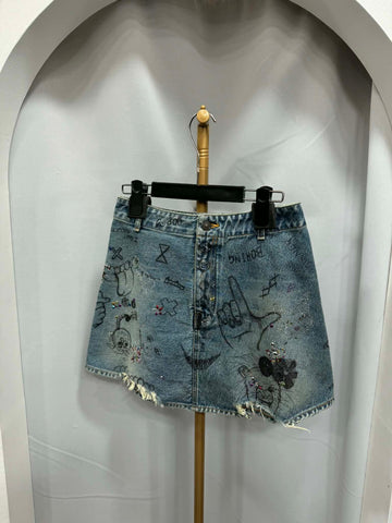 Balenciaga Department Store Edition Skirt Size 34 153697223