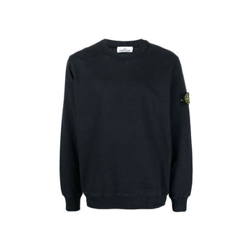 STONE ISLAND ストーンワッペンフリーススウェットシャツ ネイビー 771563020 V0020 51823263