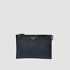 PRADA サフィアーノレザー三角ロゴクラッチ2vf030 153707056 [P]