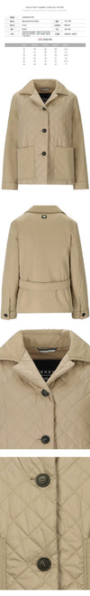 MaxMara 23FW SACCO Padding Jacket Beige 2354860339 001 59495315 [P]