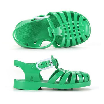 Meduse SUN 201 GAZON Green Kids Jelly Shoes Sandals 146942432