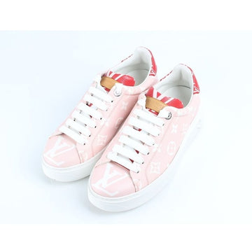 LOUIS VUITTON Monogram Timeout Sneakers Rosa 36,5 153742500