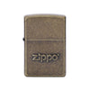 ZIPO Antique Logo Stamp Lighter 153744036 [P]