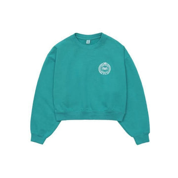 SPORTY & RICH Country Club Cropped Sweatshirt CR636TE 40209531